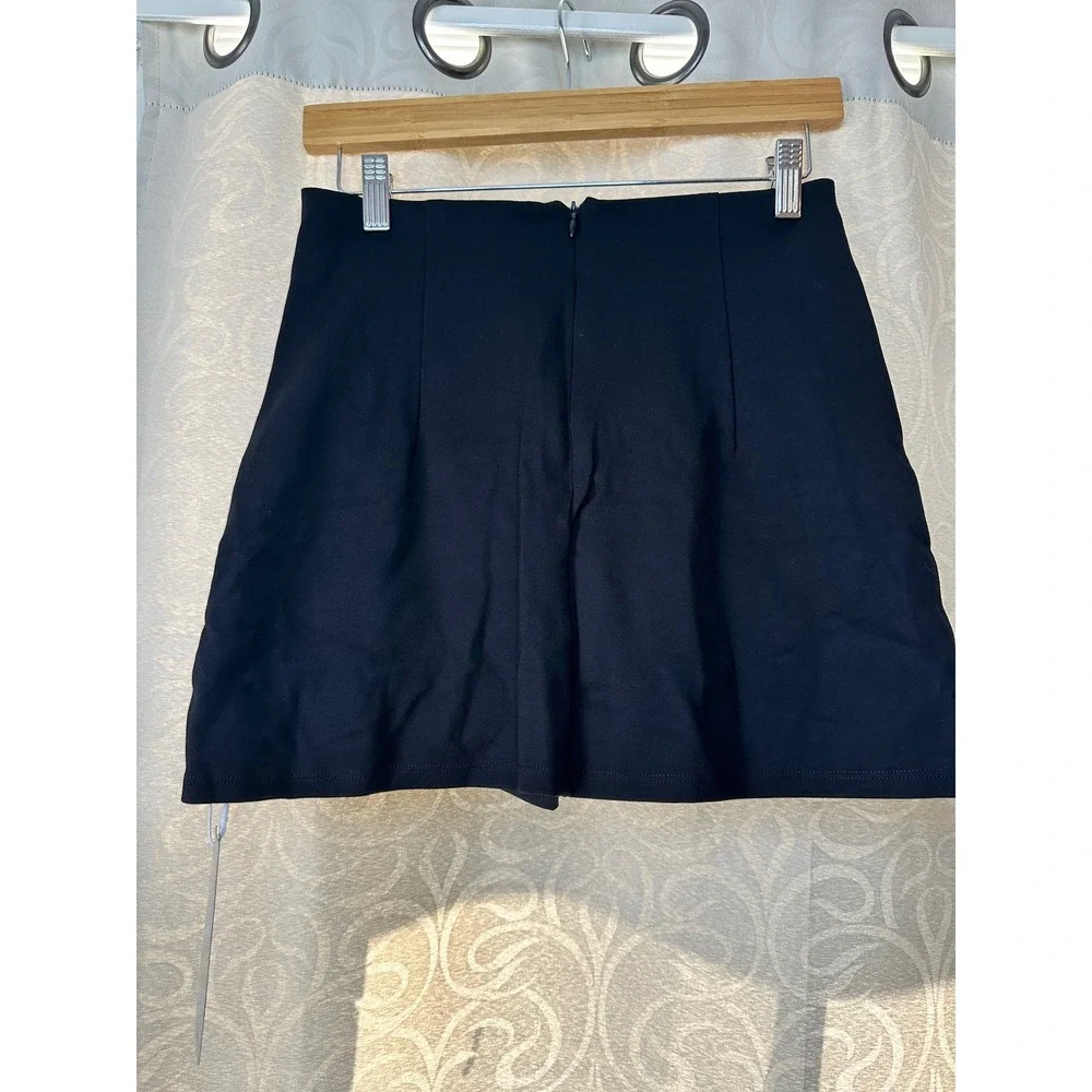 Halara Black‎ Ruched Tennis Skirt Athletic Shorts Built-in Skort Women's Small